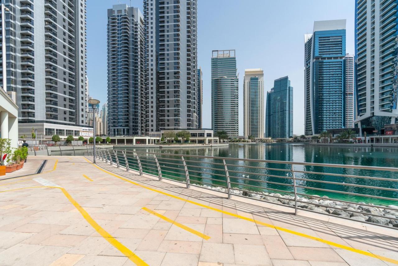 Modern 1Br Apartment In Jlt Next To Metro With City Views Dubái Exterior foto
