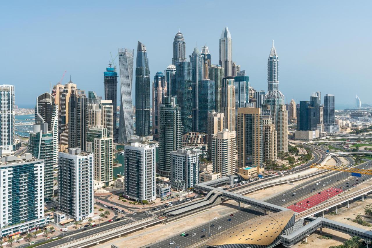 Modern 1Br Apartment In Jlt Next To Metro With City Views Dubái Exterior foto
