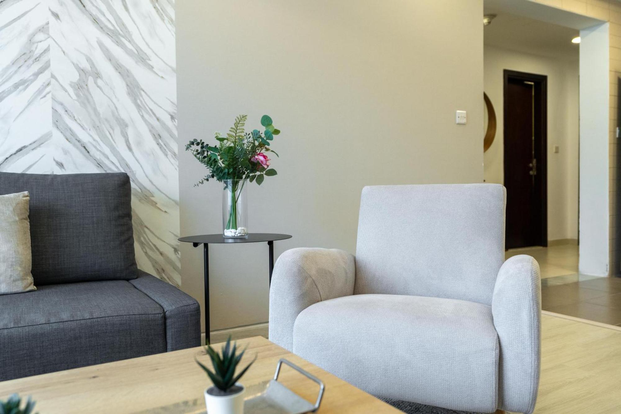 Modern 1Br Apartment In Jlt Next To Metro With City Views Dubái Exterior foto