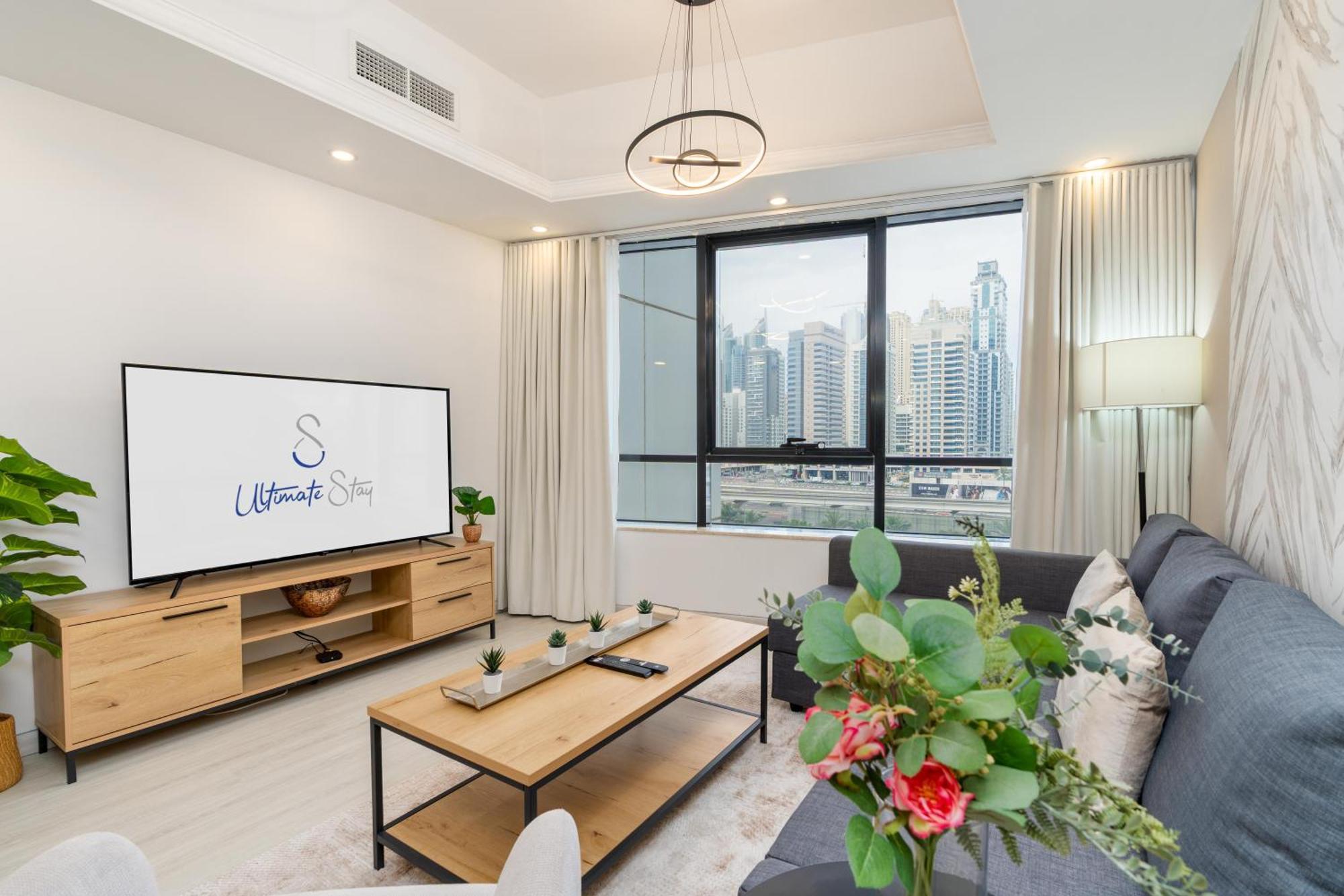 Modern 1Br Apartment In Jlt Next To Metro With City Views Dubái Exterior foto
