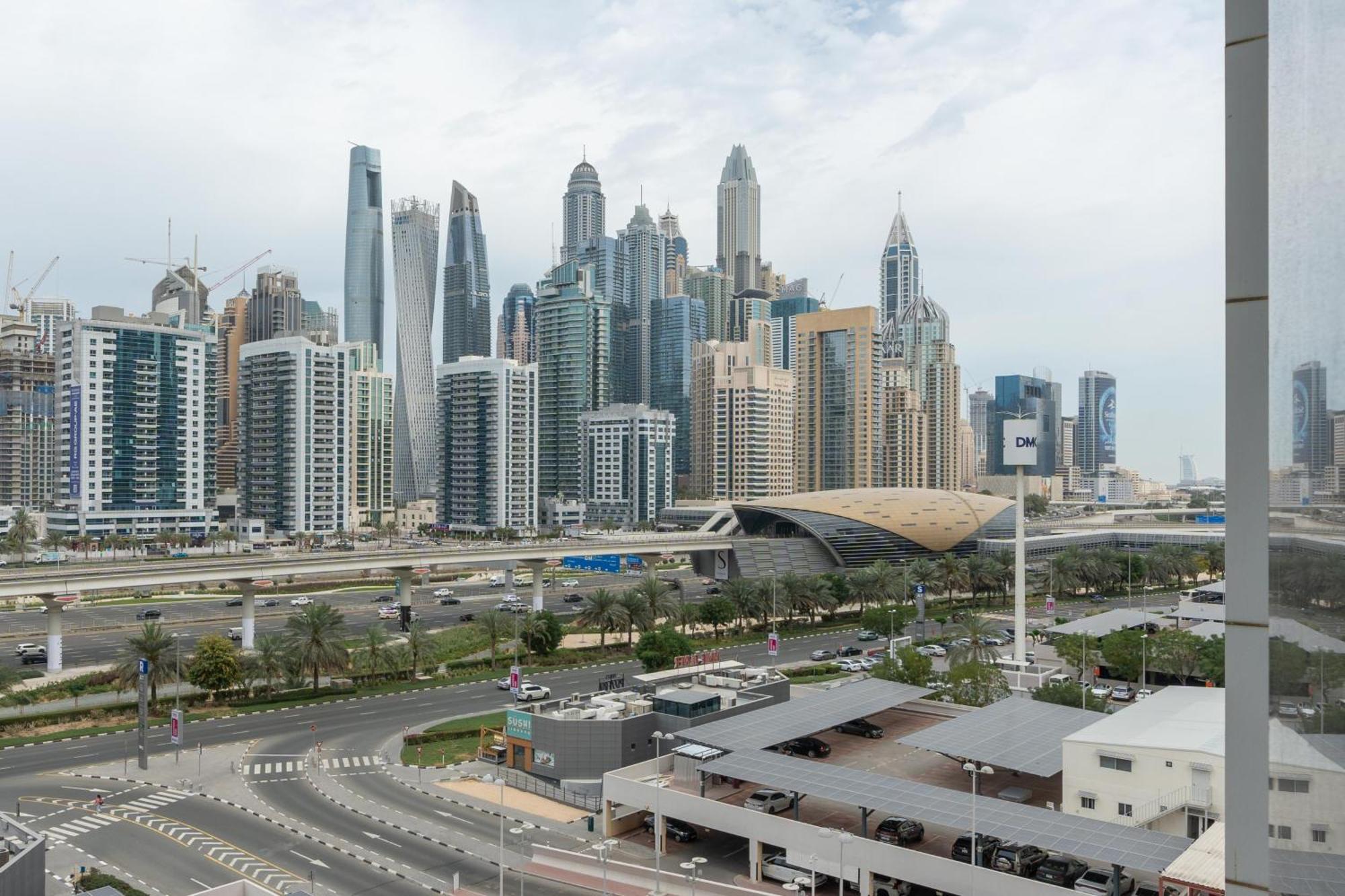 Modern 1Br Apartment In Jlt Next To Metro With City Views Dubái Exterior foto